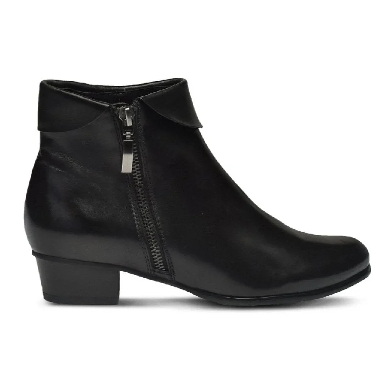 Spring Step Women's Stockholm Black Leather