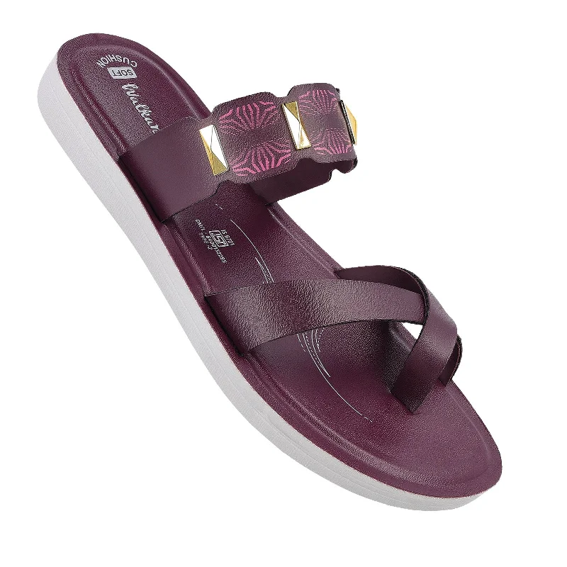 Women's Daily Wear Sandals  - WL7612 Dark Grape