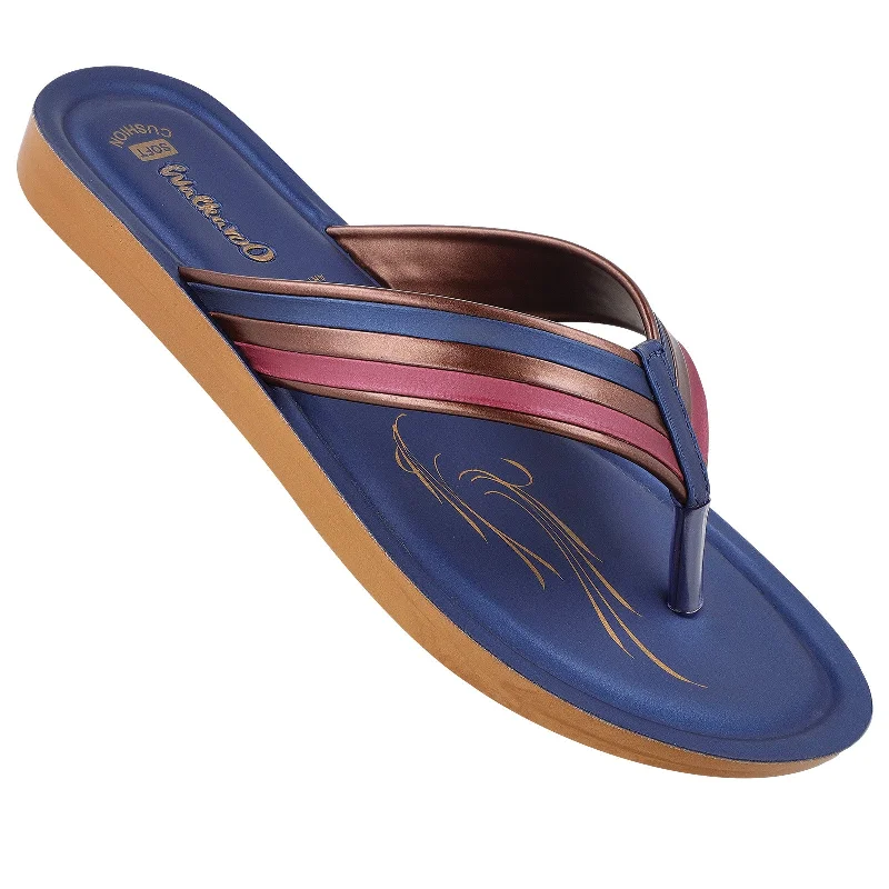 Women's Daily Wear Sandal  - WL7198 Navy Blue