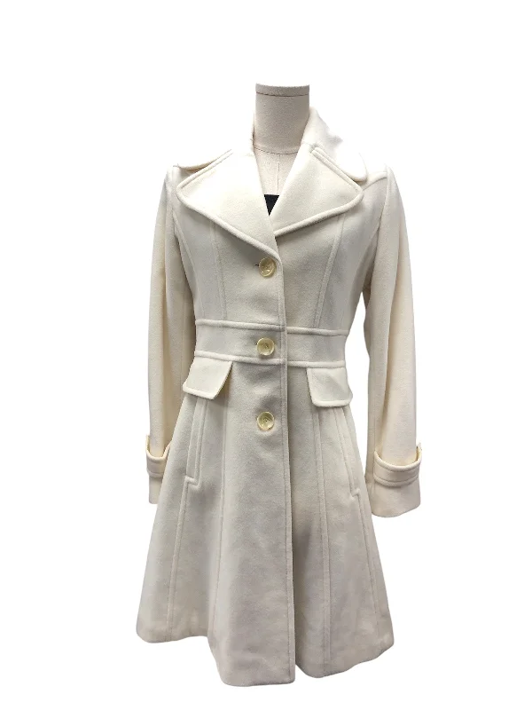 Kenneth Cole Women's Coat Cream 6