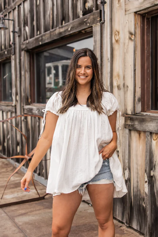 We The Free Summer Camp Tunic | Optic White