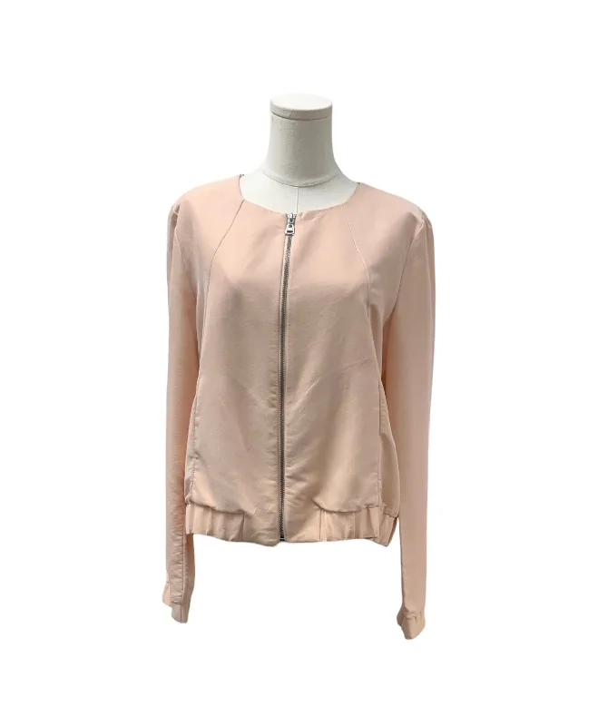 Splendid Women's Peach Zipup Jacket L