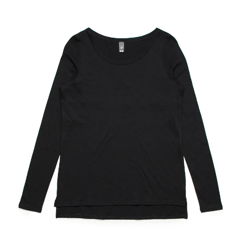 AS Colour Women's Black Stella Long Sleeve Tee