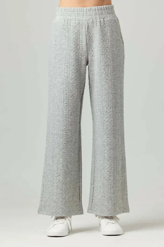 Arwen Pants In Heather Grey