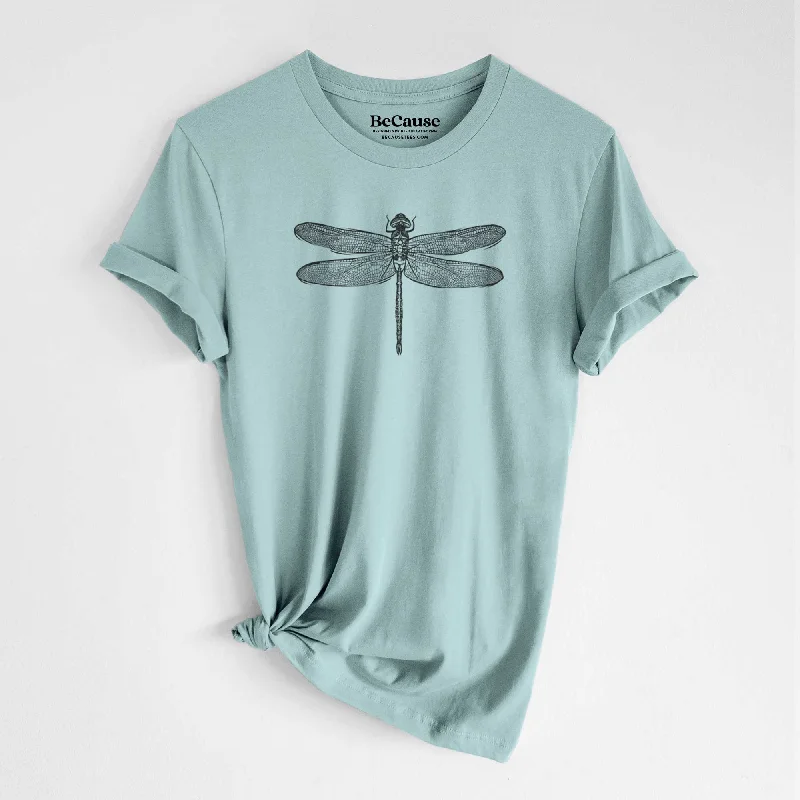 Anax Junius - Green Darner Dragonfly - Lightweight 100% Cotton Unisex Crewneck