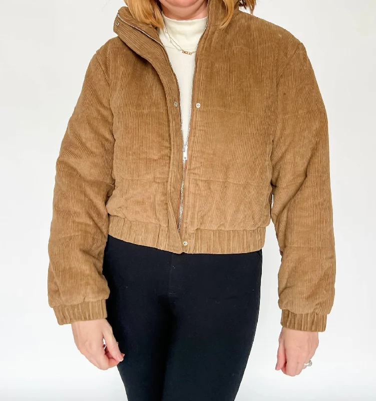 The Josie Jacket In Brown