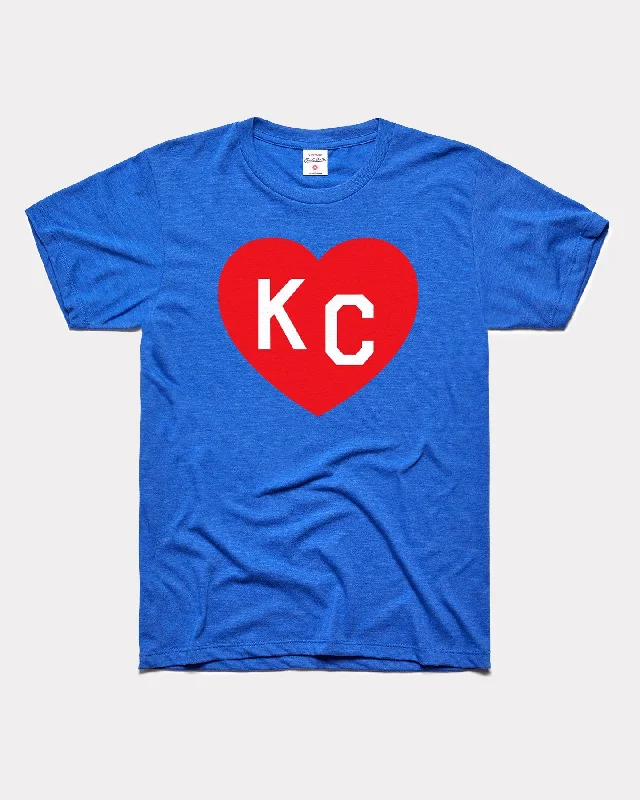 Blue & Crimson KC Heart