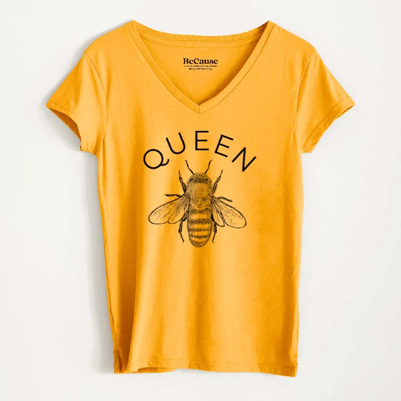 Queen Bee - Women's 100% Recycled V-neck