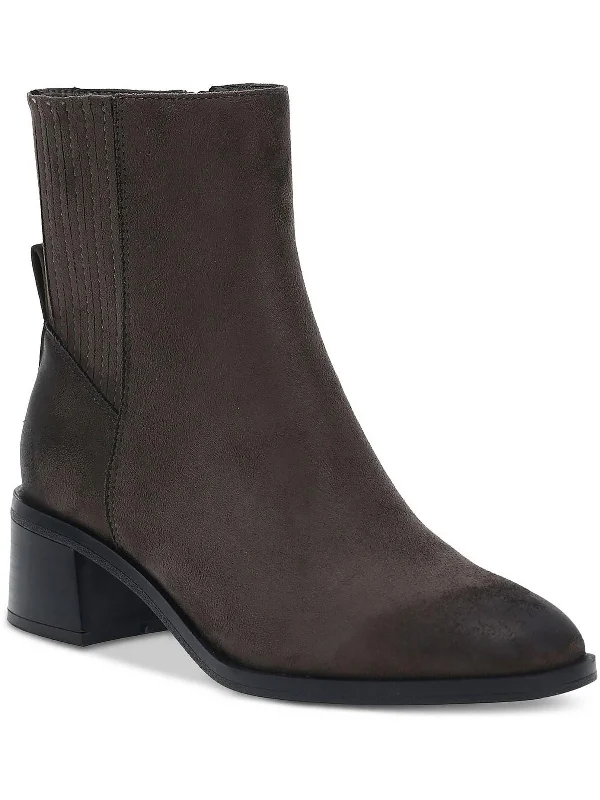 Orleyy Womens Dressy Block Booties