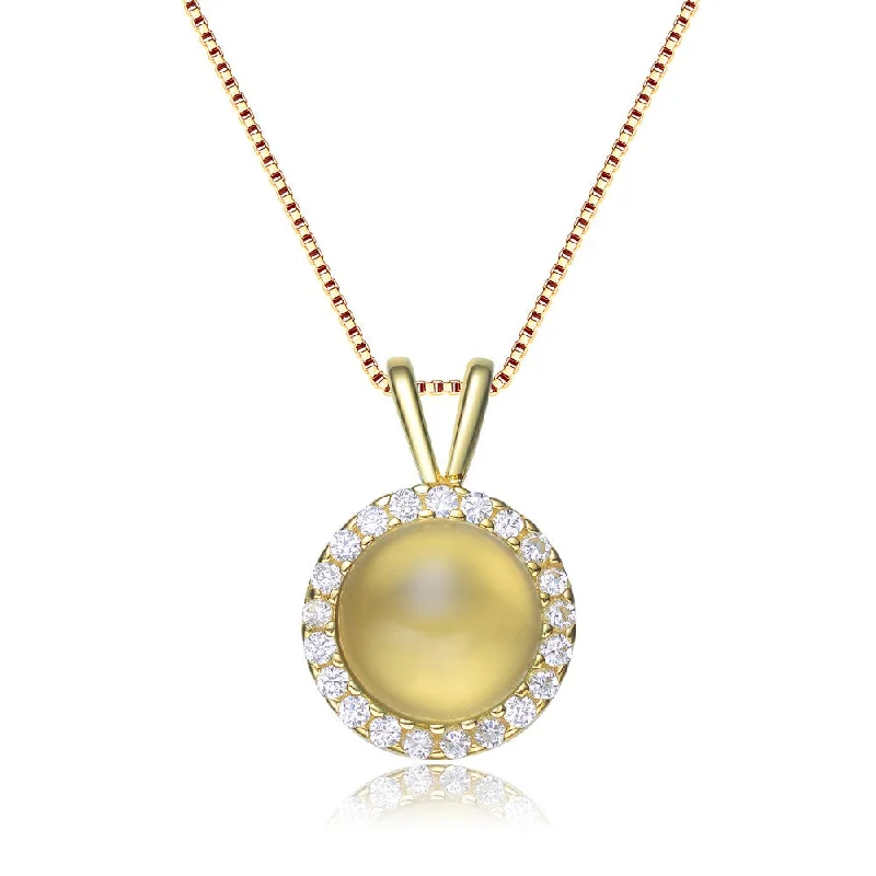 Louise Silver Yellow Limited Edition Pendant