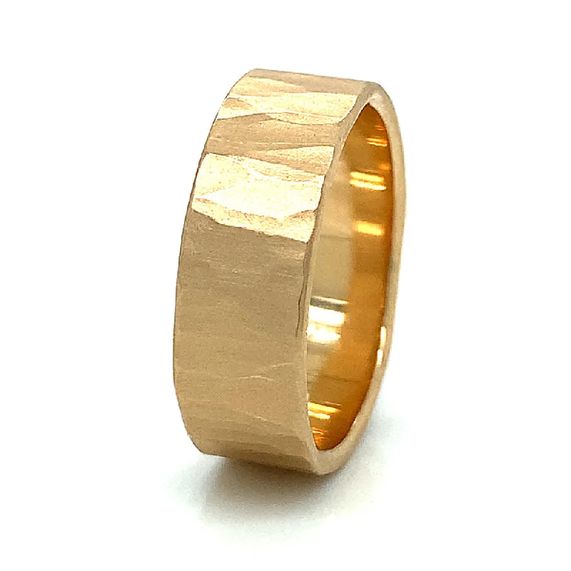 Toby Pomeroy Fairmined Ecogold Metolius Gold Band