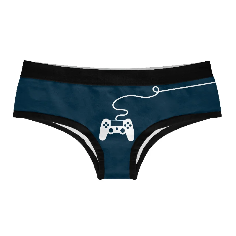 Womens Leave This To The Professional Panties Gamer Bikini Brief Funny Gaming Controller Graphic