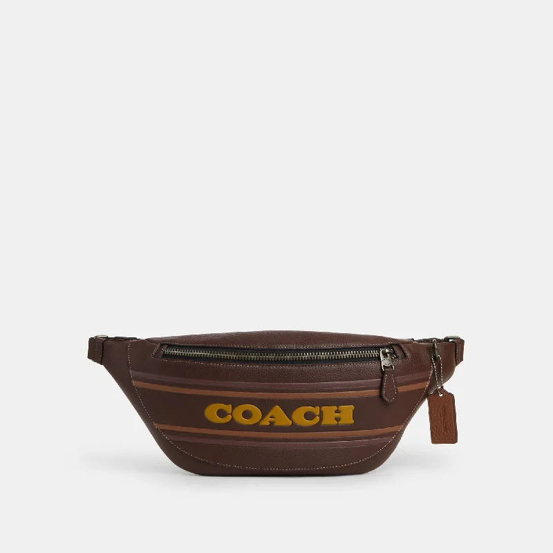 Coach Outlet Warren Belt Bag With Coach Stripe