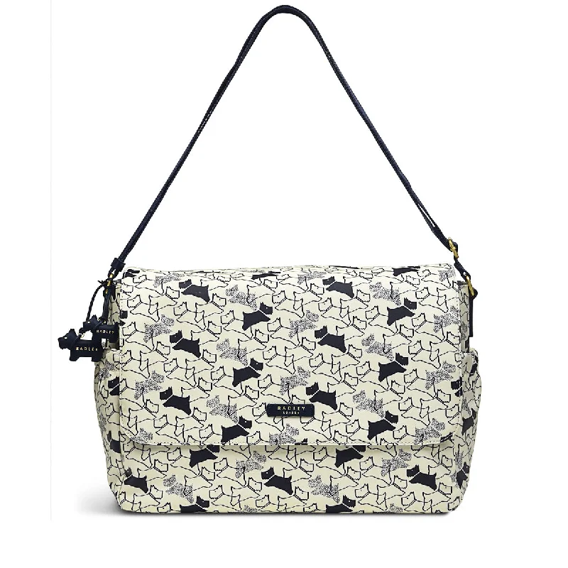 Texture Dog Responsible - Medium Flapover Crossbody