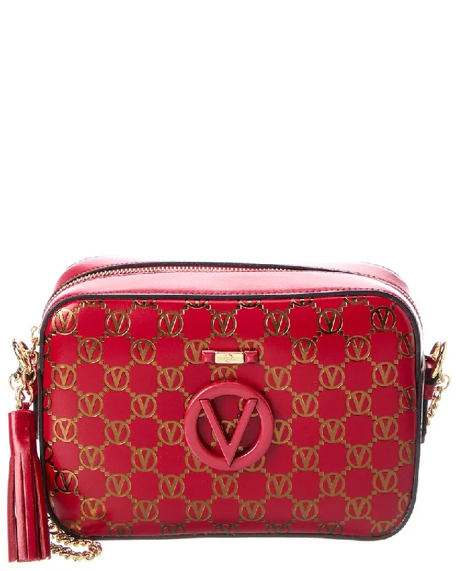 Valentino by Mario Valentino Babette Monogram Leather Crossbody