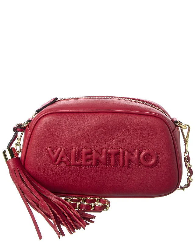 Valentino by Mario Valentino Bella Embossed Leather Crossbody