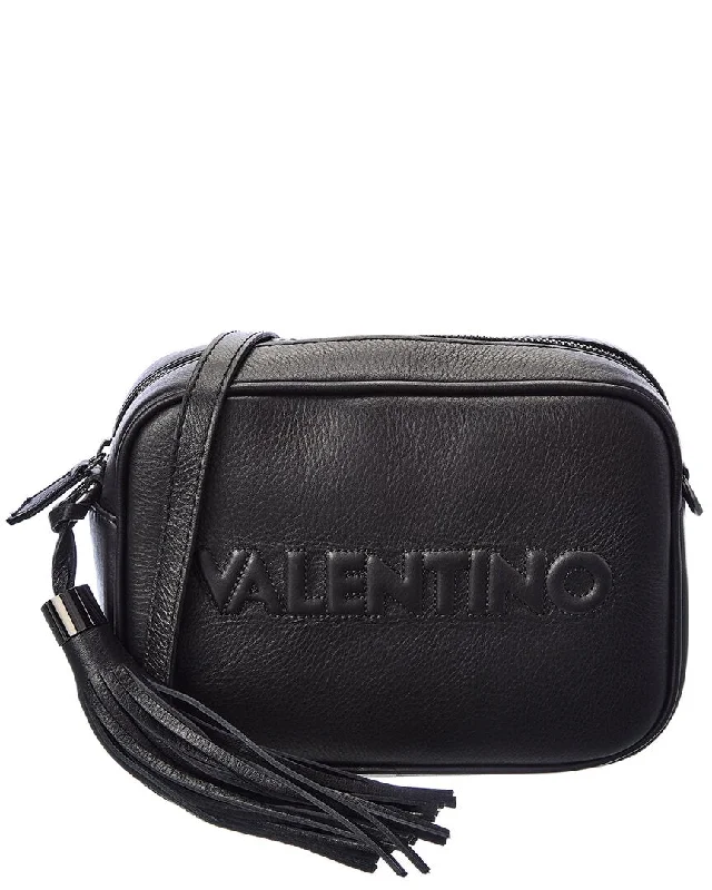 Valentino by Mario Valentino Mia Embossed Leather Crossbody