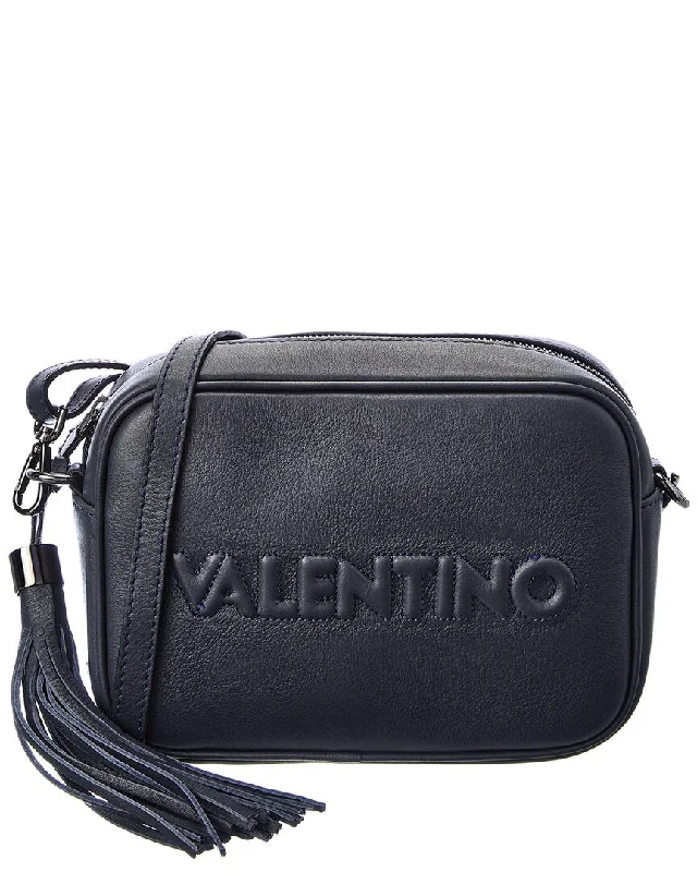 Valentino by Mario Valentino Mia Embossed Leather Crossbody