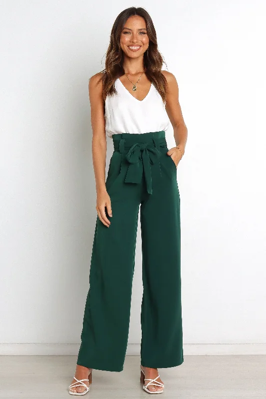 Kieran Pants - Emerald Green