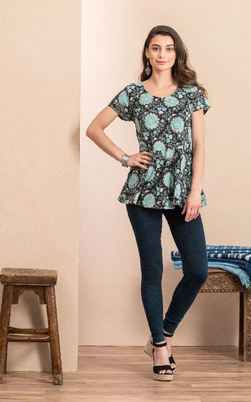 Peplum Top, Sleeping Beauty