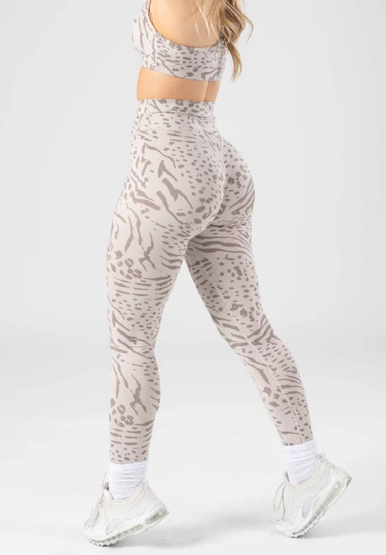 Reluna Crossover Sculptseam™ Legging Snow Leopard